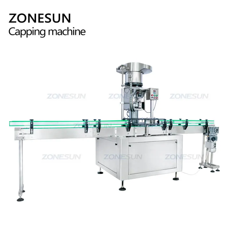 ZS-XG440E Automatic Beer Bottle Crown Auluminium Caps Crimping Pressing Capping Machine For Soda Water Drinks
